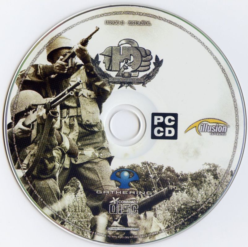 Media for Hidden & Dangerous 2: Courage Under Fire (Windows): H&D2 Disc 2/3