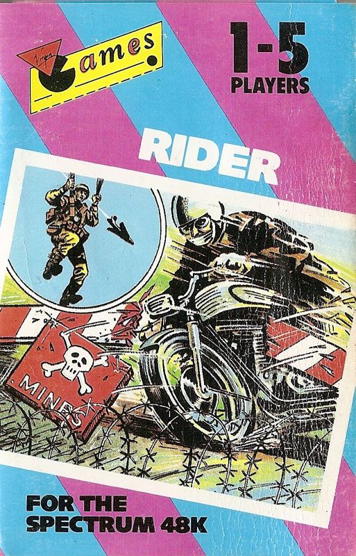 Front Cover for Rider (ZX Spectrum)