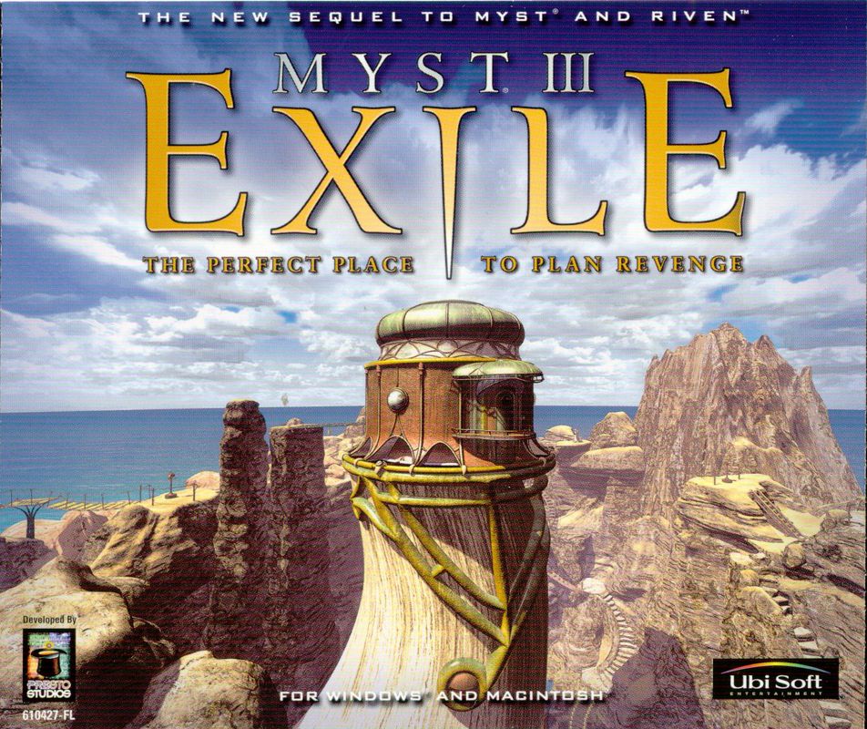 Other for Myst III: Exile (Macintosh and Windows): Jewel Case - Front