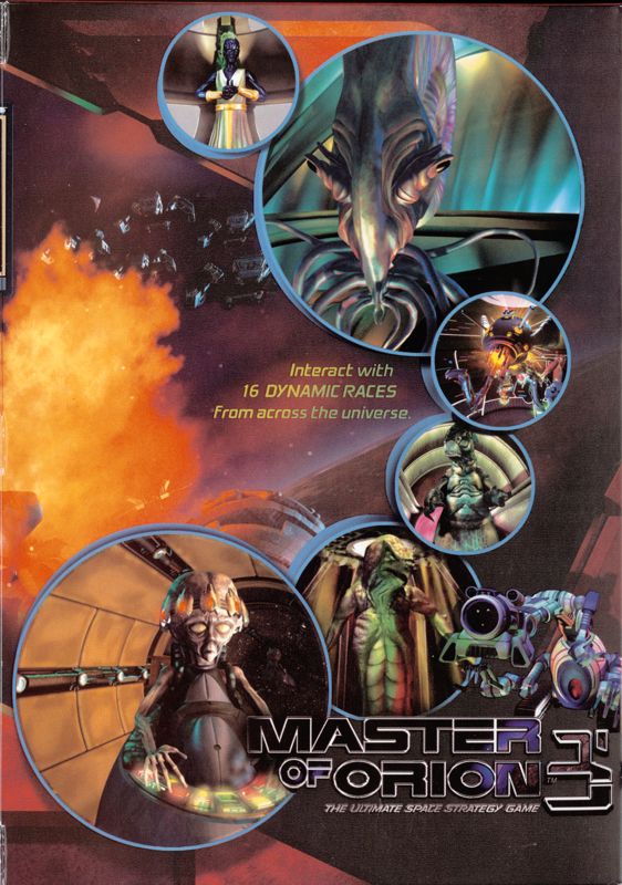 Inside Cover for Master of Orion 3 (Windows): Right Flap