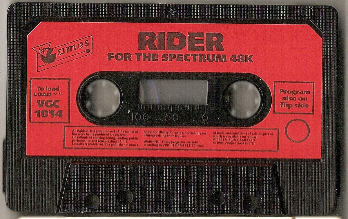 Media for Rider (ZX Spectrum)