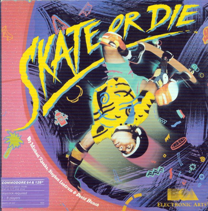 Front Cover for Skate or Die (Commodore 64)
