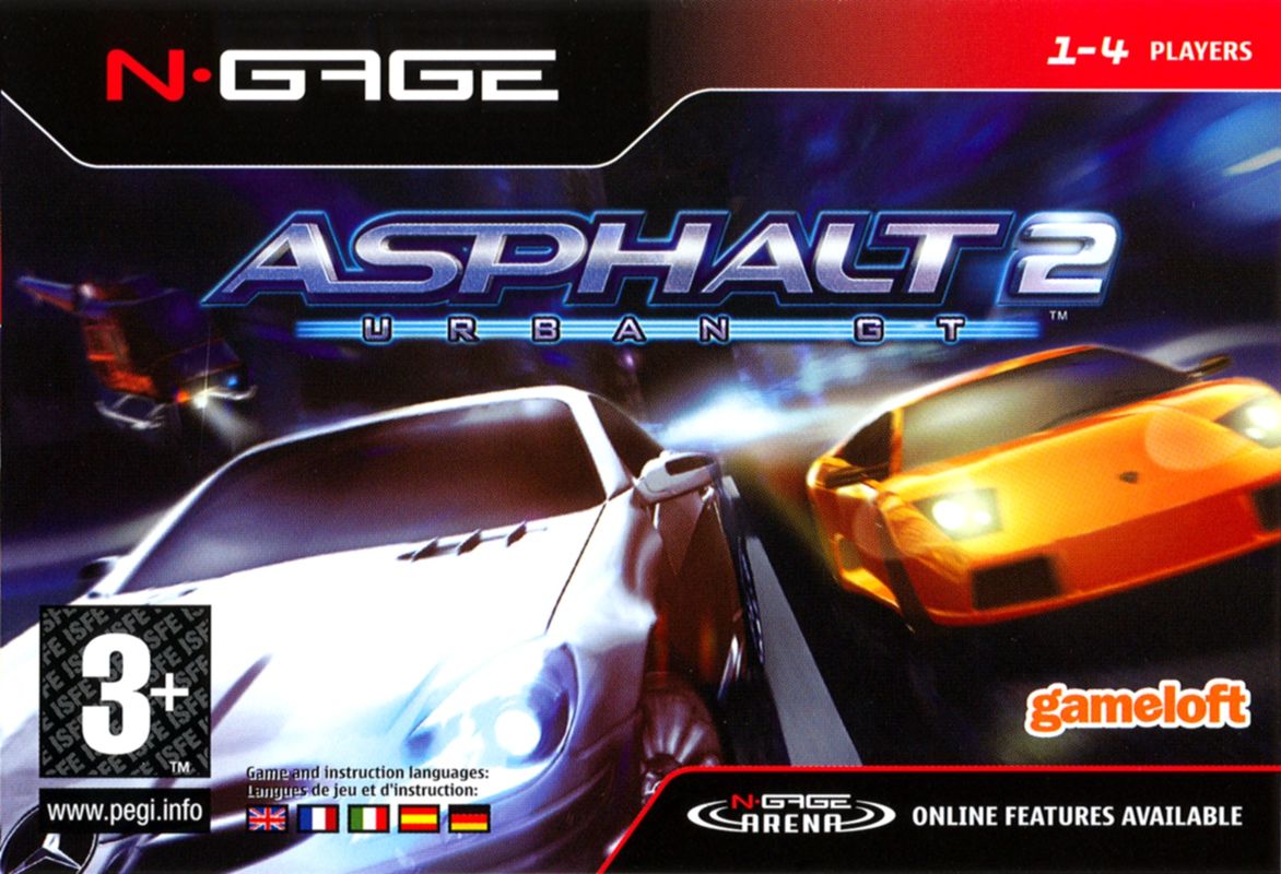 Front Cover for Asphalt: Urban GT 2 (N-Gage)