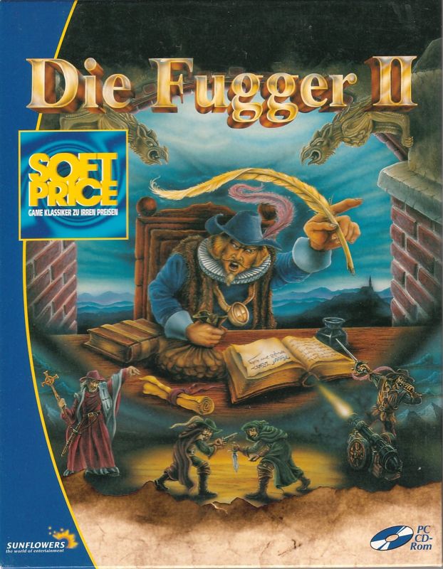 Front Cover for Die Fugger II (DOS) (Soft Price release)
