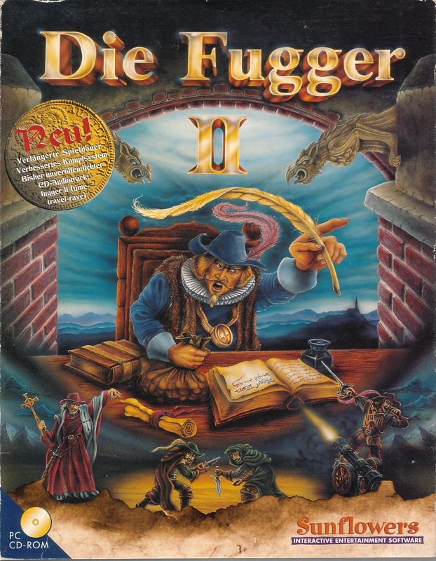 Front Cover for Die Fugger II (DOS and Windows) (Second Version (improved gameplay))
