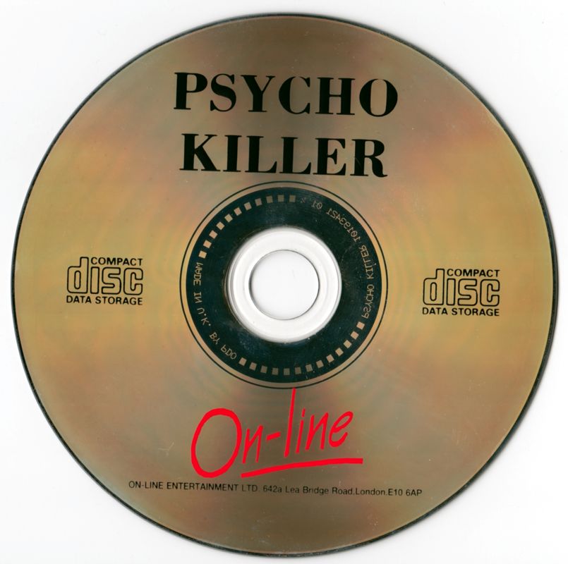 Media for Psycho Killer (DOS)