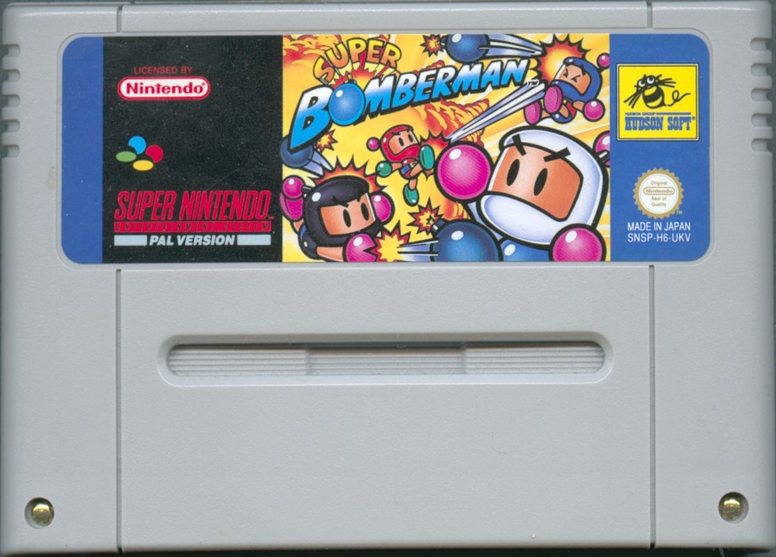 Media for Super Bomberman (SNES)