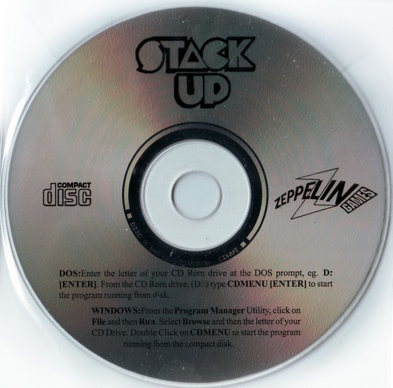 Media for Stack Up (DOS) (CD version)