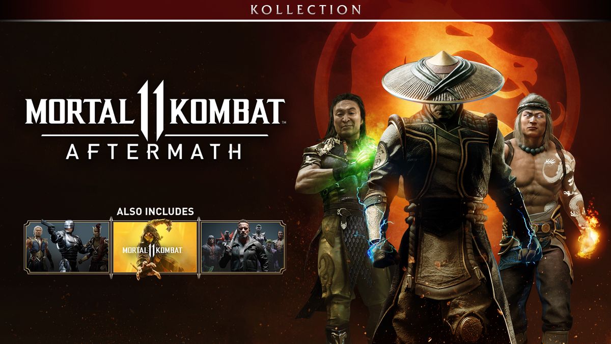 Front Cover for Mortal Kombat 11: Aftermath Kollection (Nintendo Switch) (download release)