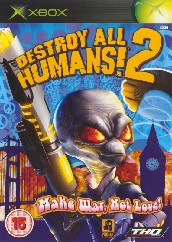 Front Cover for Destroy All Humans! 2 (Xbox)