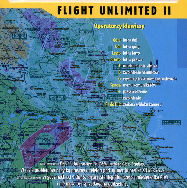 Back Cover for Flight Unlimited II (Windows) (Play # 5/2004 covermount)