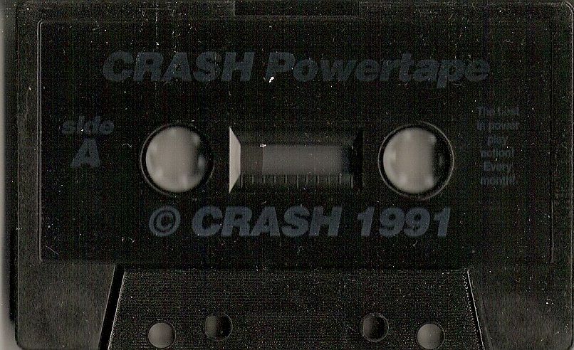 Media for Crash! Powertape October 1991 (ZX Spectrum)