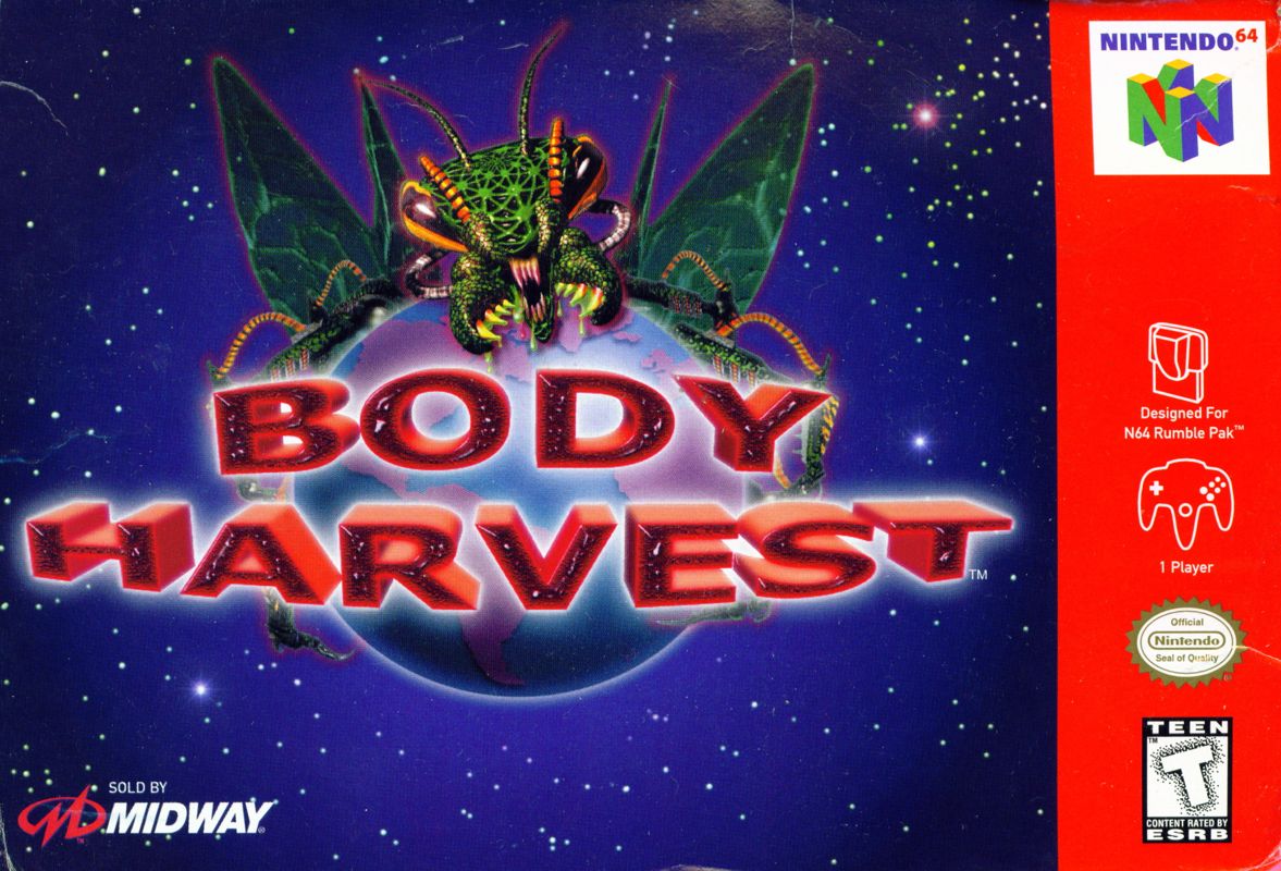 Front Cover for Body Harvest (Nintendo 64)