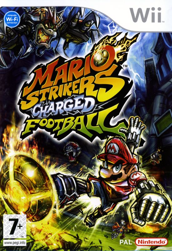 Front Cover for Mario Strikers Charged (Wii)