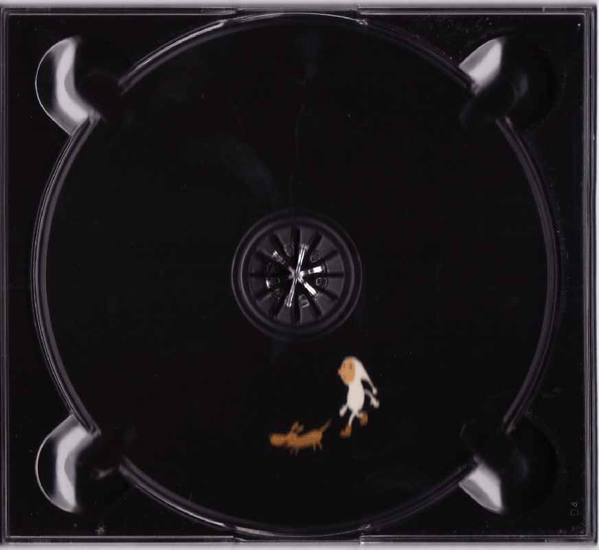 Inside Cover for Samorost 2 (Macintosh and Windows): Right inside cover, cd tray attached.