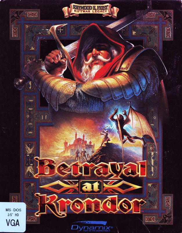 Front Cover for Betrayal at Krondor (DOS) (3.5" Disk version)