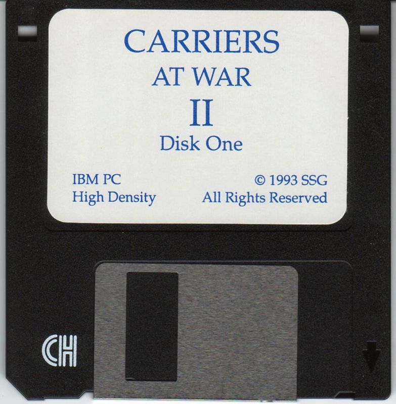 Media for Carriers at War II (DOS): Disk 1/3