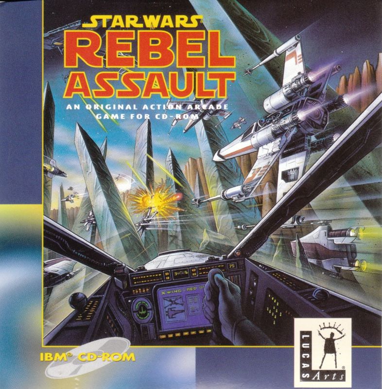 Other for Star Wars: Rebel Assault (DOS): Jewel Case - Front