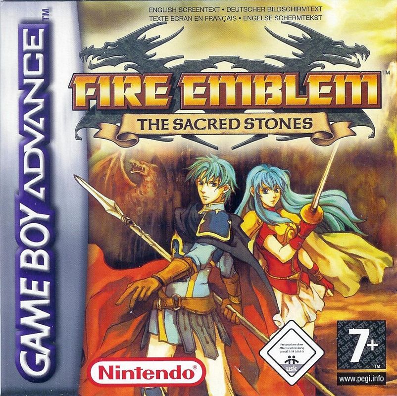 Front Cover for Fire Emblem: The Sacred Stones (Game Boy Advance)