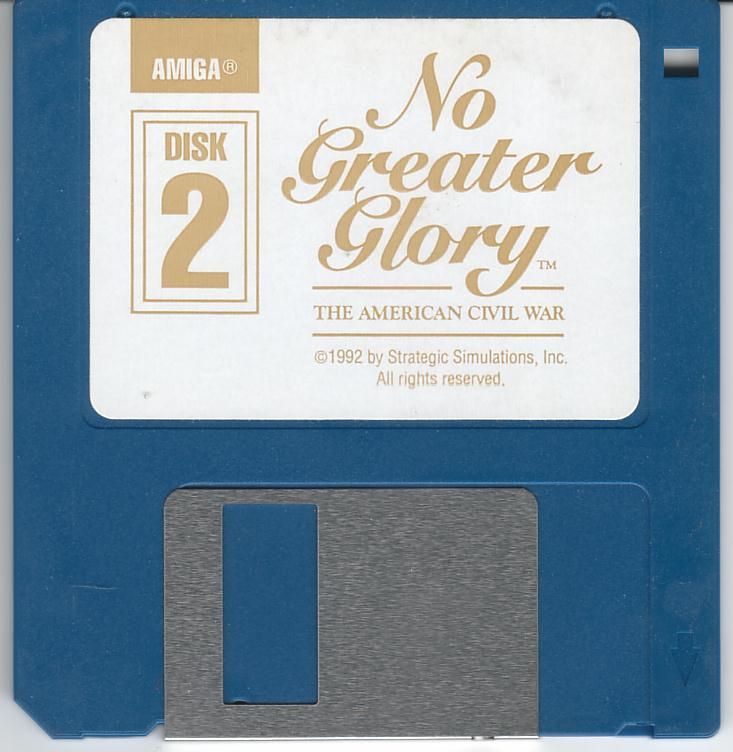 Media for No Greater Glory: The American Civil War (Amiga): Disk 2/2