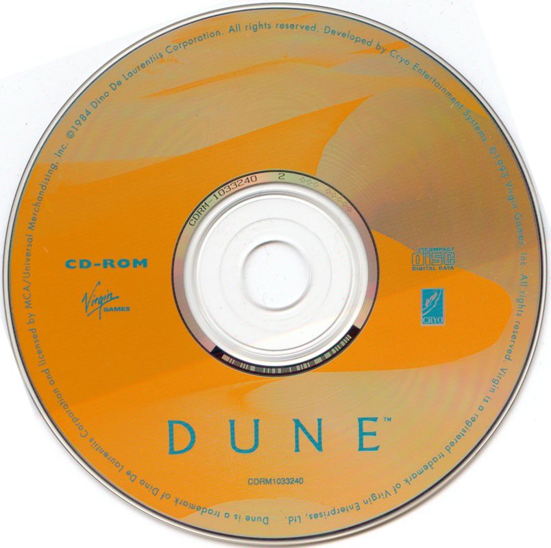 Media for Dune (DOS) (CD-ROM release)