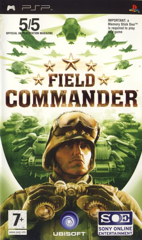 Front Cover for Field Commander (PSP)