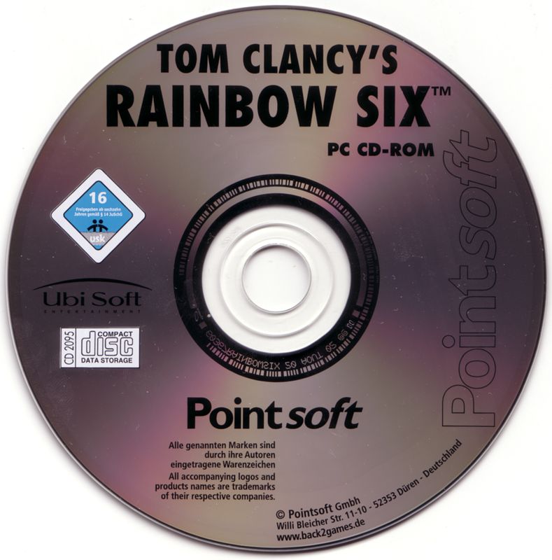 Media for Tom Clancy's Rainbow Six (Windows) (Back to Games release)