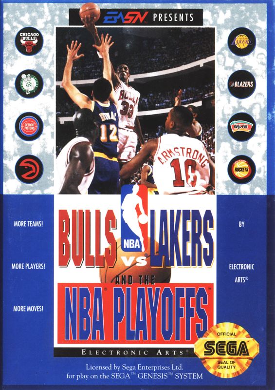 Bulls vs. Lakers and the NBA Playoffs cover or packaging material