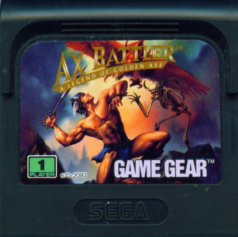 Ax Battler: A Legend of Golden Axe cover or packaging material - MobyGames