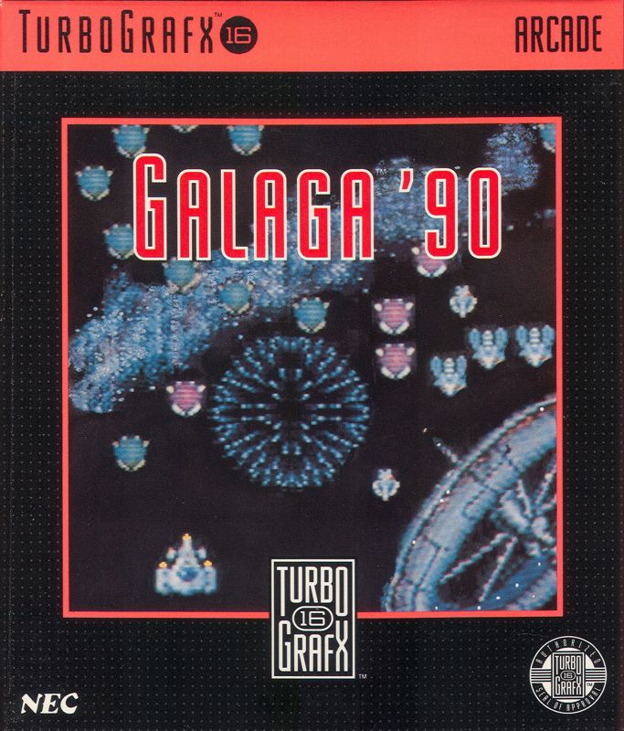 Front Cover for Galaga '88 (TurboGrafx-16)