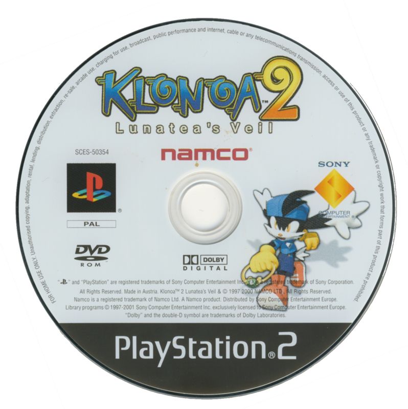 Media for Klonoa 2: Lunatea's Veil (PlayStation 2)