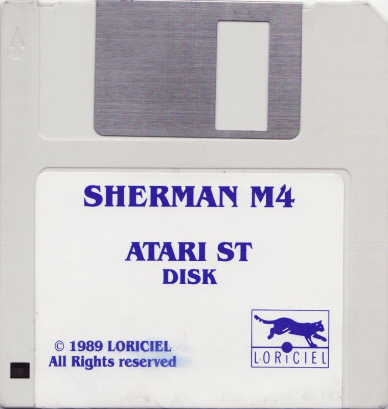 Media for Sherman M4 (Atari ST): Disk 1/2