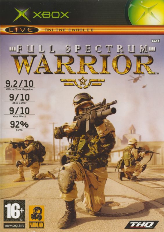 Front Cover for Full Spectrum Warrior (Xbox)