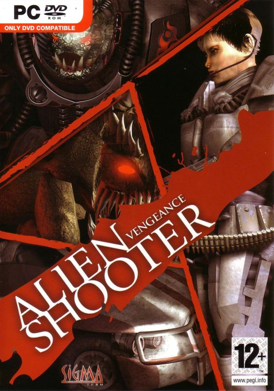 Front Cover for Alien Shooter: Vengeance (Windows)
