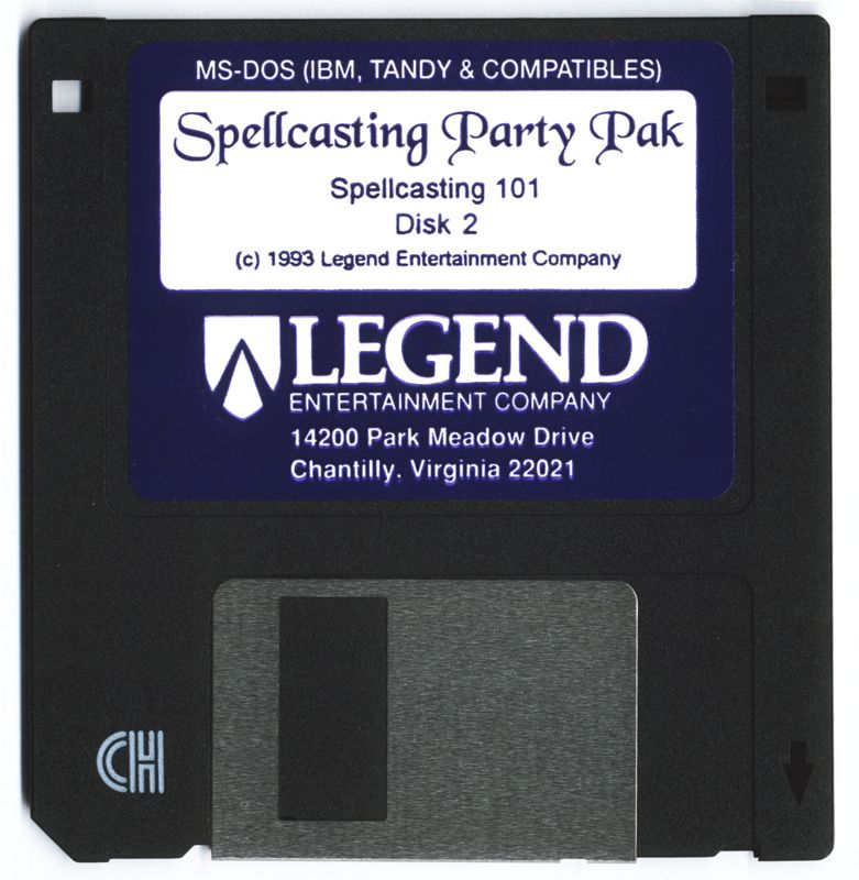 Media for Spellcasting: Party Pak (DOS) (Floppy version): Spellcasting 101: Game Disk (2/2)