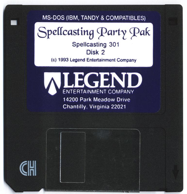 Media for Spellcasting: Party Pak (DOS) (Floppy version): Spellcasting 301: Game Disk (2/3)