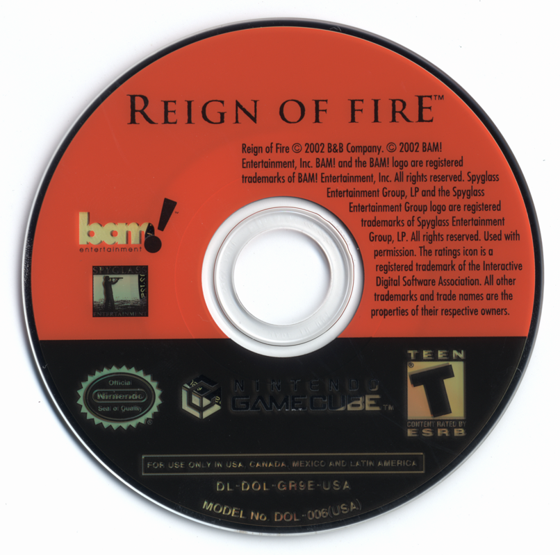 Media for Reign of Fire (GameCube)