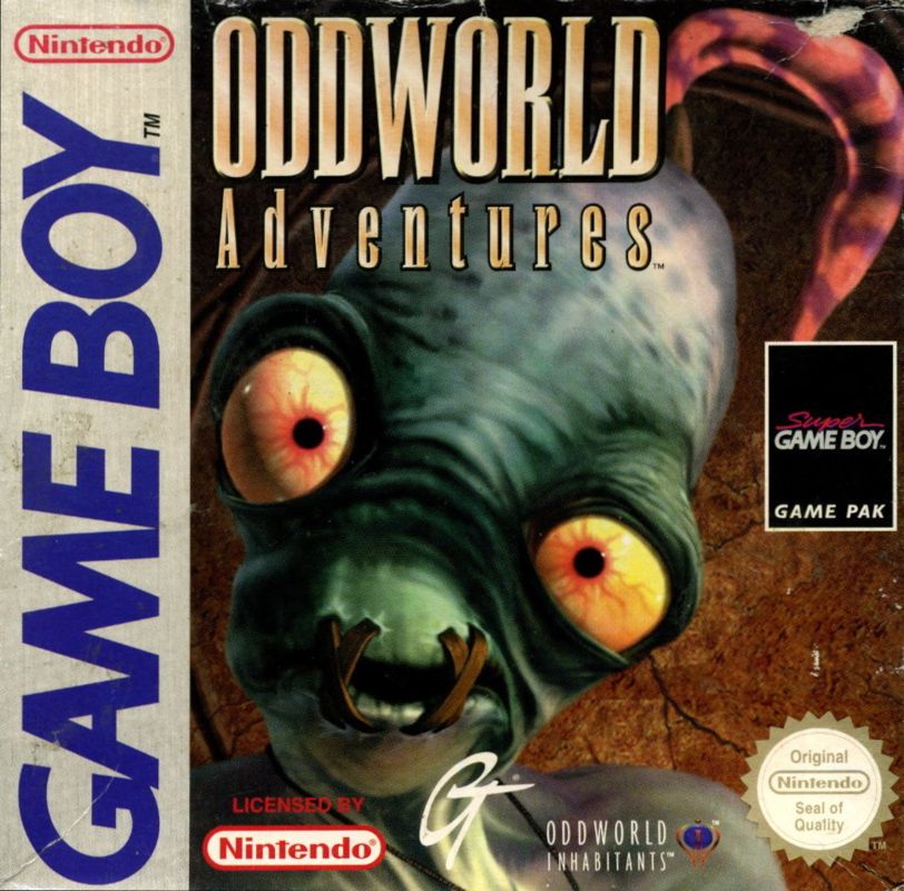 Front Cover for Oddworld Adventures (Game Boy)