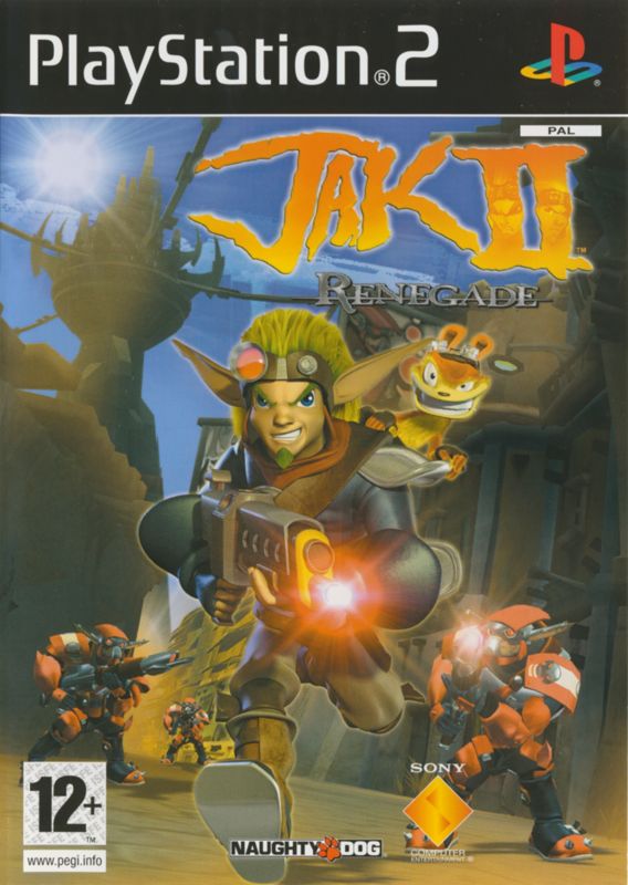 Front Cover for Jak II (PlayStation 2)