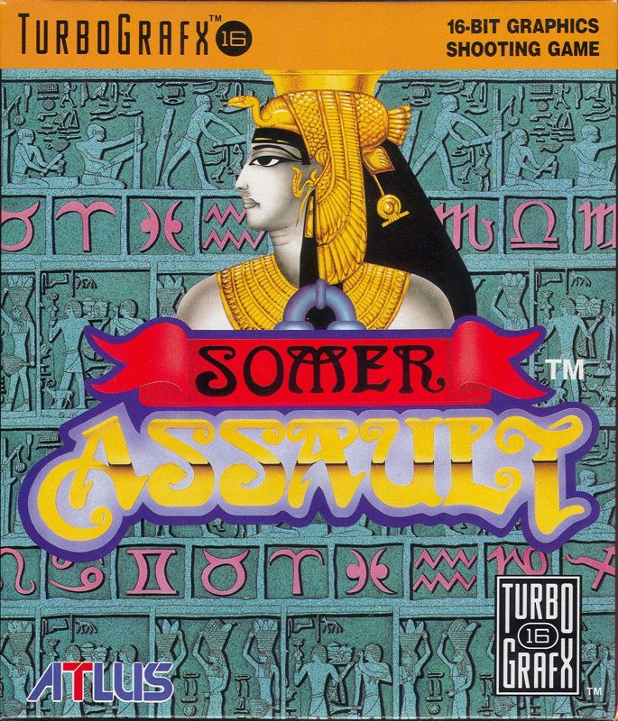 Front Cover for Somer Assault (TurboGrafx-16)