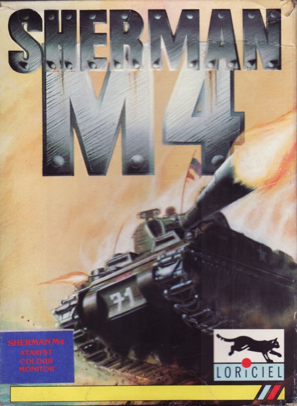 Front Cover for Sherman M4 (Atari ST)
