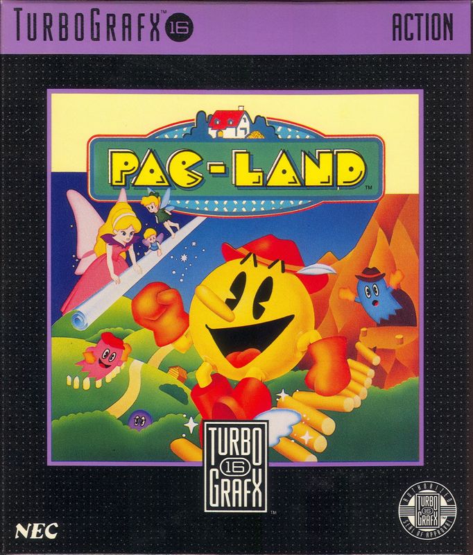 Front Cover for Pac-Land (TurboGrafx-16)