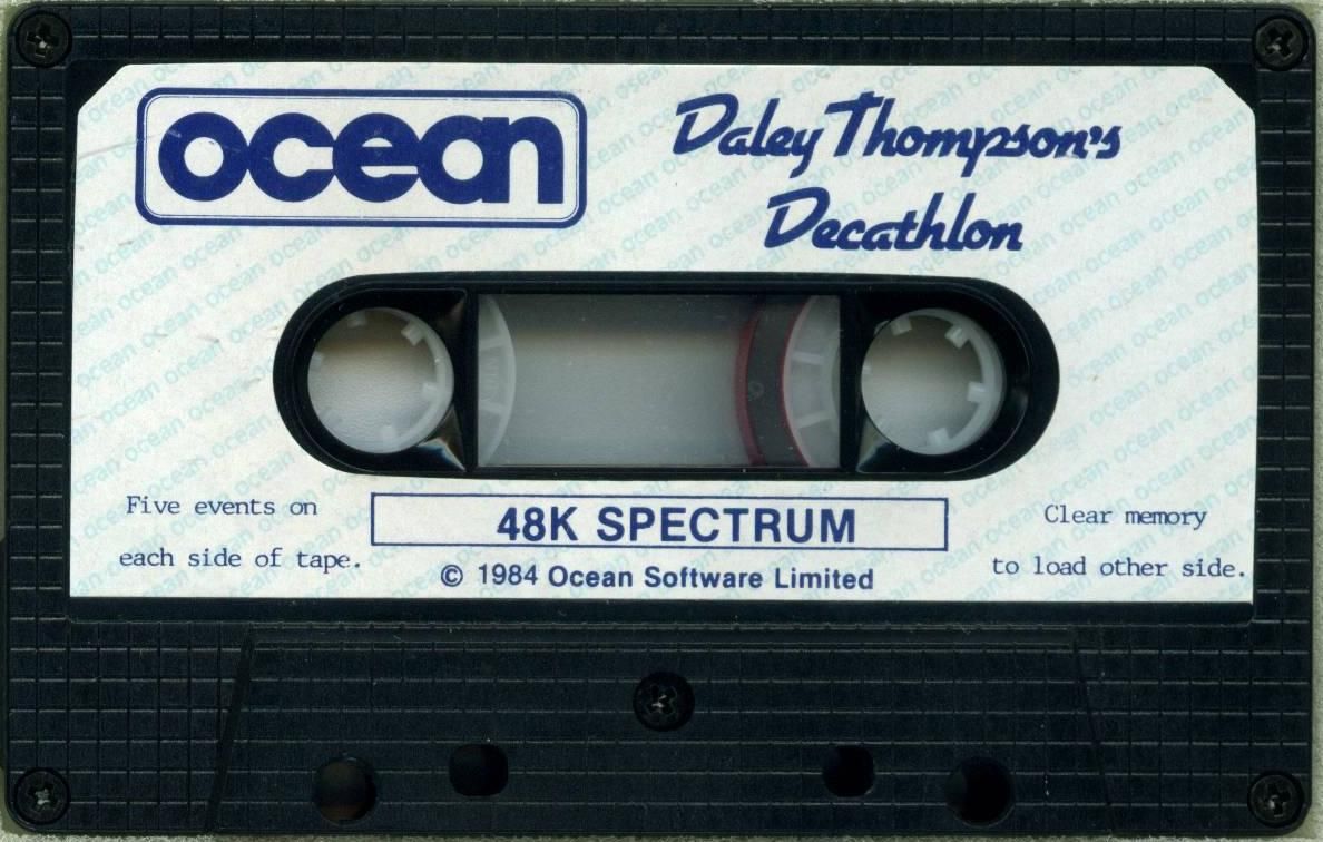 Media for Daley Thompson's Decathlon (ZX Spectrum)