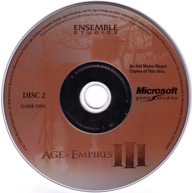 Media for Age of Empires III: Gold Edition (Windows): Age of Empires III Disc 2