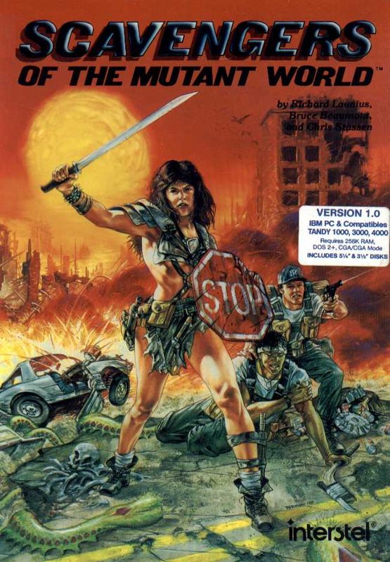 Front Cover for Scavengers of the Mutant World (DOS)