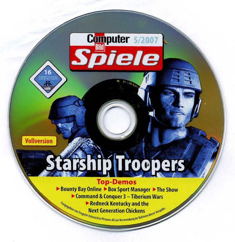 Media for Starship Troopers (Windows) (Computer Bild Spiele 05/2007 covermount)