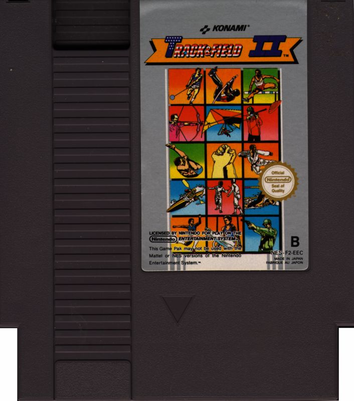 Track & Field II cover or packaging material MobyGames