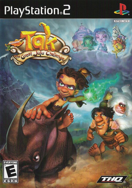 Front Cover for Tak: The Great Juju Challenge (PlayStation 2)