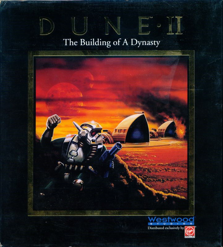 Front Cover for Dune II: The Building of a Dynasty (DOS)