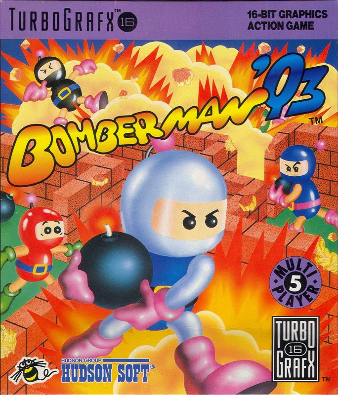 Front Cover for Bomberman '93 (TurboGrafx-16)